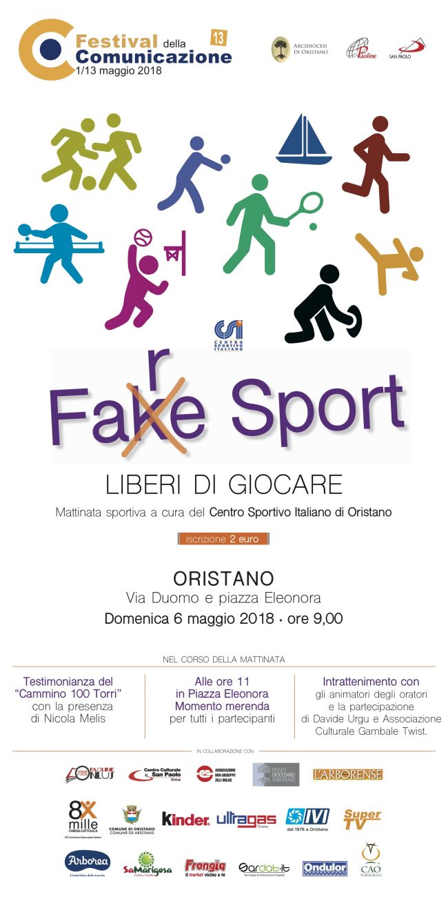 Locandina giornata sportiva