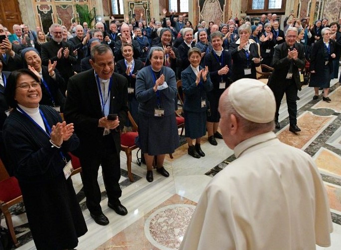 papa Francesco incontra FP
